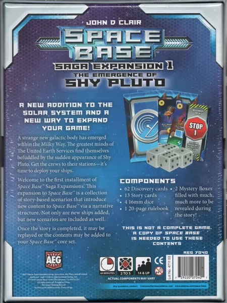 Alternative view of Space Base: The Emergence of Shy Pluto